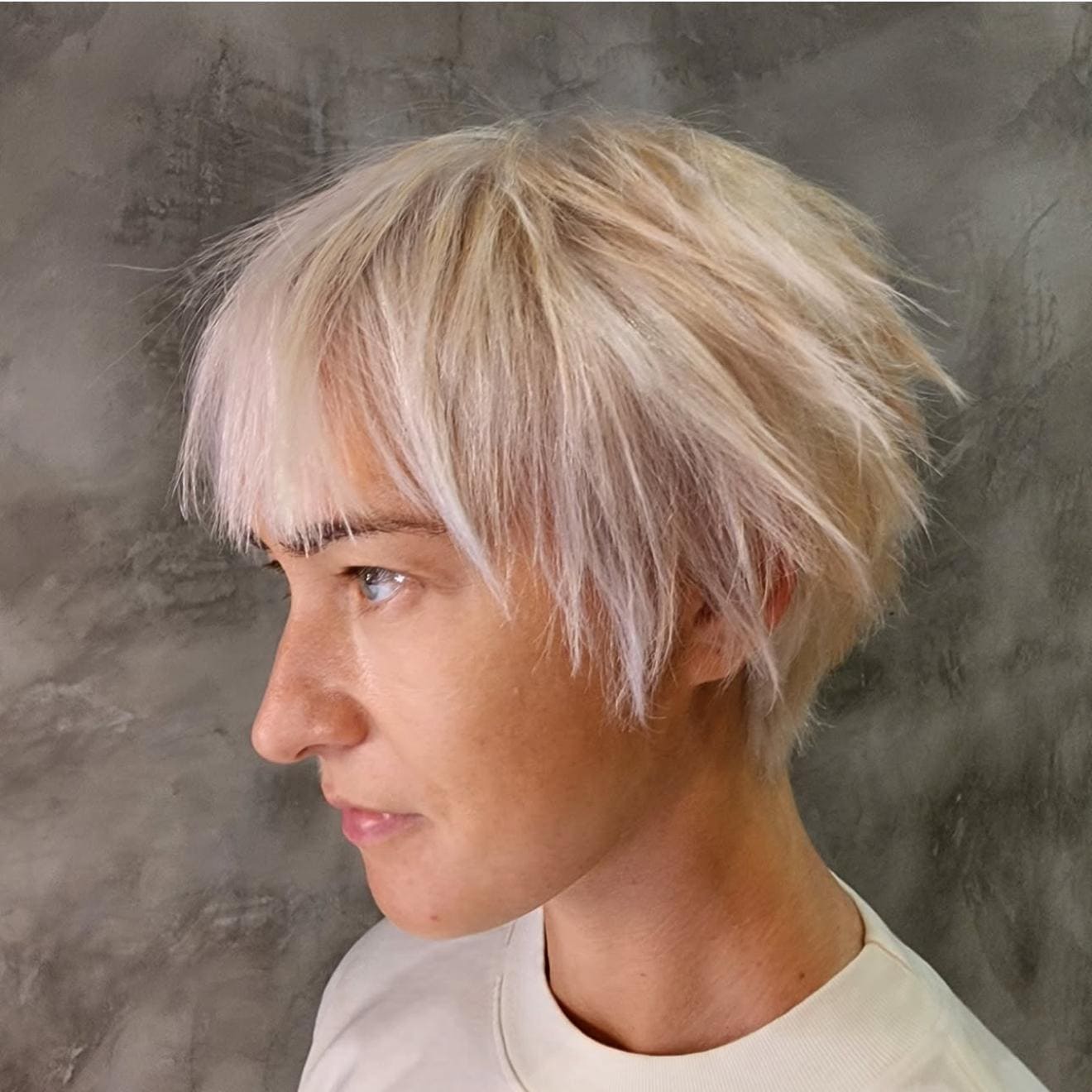 Double process color service, Williamsburg Salon